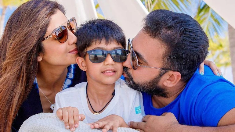 0e7c81c6ed1d9b64ebd53419f7a3e888 1 Shilpa Shetty's beloved son Viaan turns 10, the actress wrote this very special note by sharing a cute video