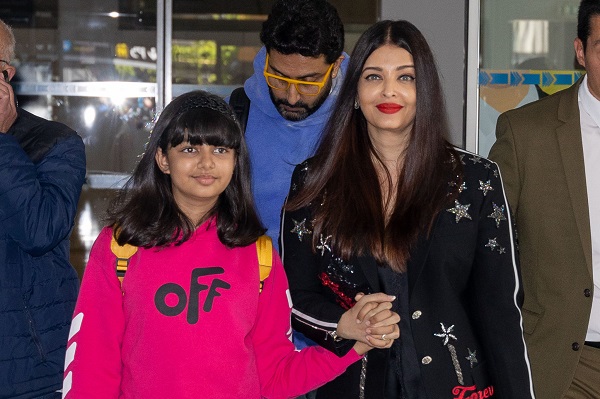 266266124 602613971070997 4016523873539153080 n Aaradhya Bachchan left for 'Cannes Film Festival' in a very stylish way with parents, bag worth 1.28 lakhs caught people's attention
