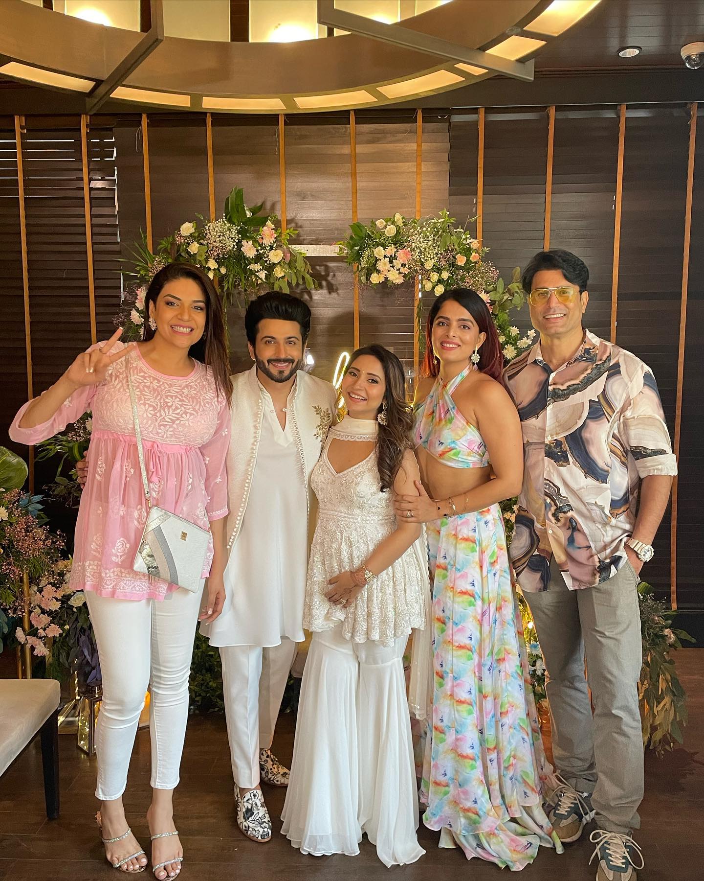 280933284 304119355247205 5724427355932829202 n Dheeraj Dhoopar shares special glimpses of wife Vinny's baby shower, actor says goodbye to 'Kundali Bhagya' show