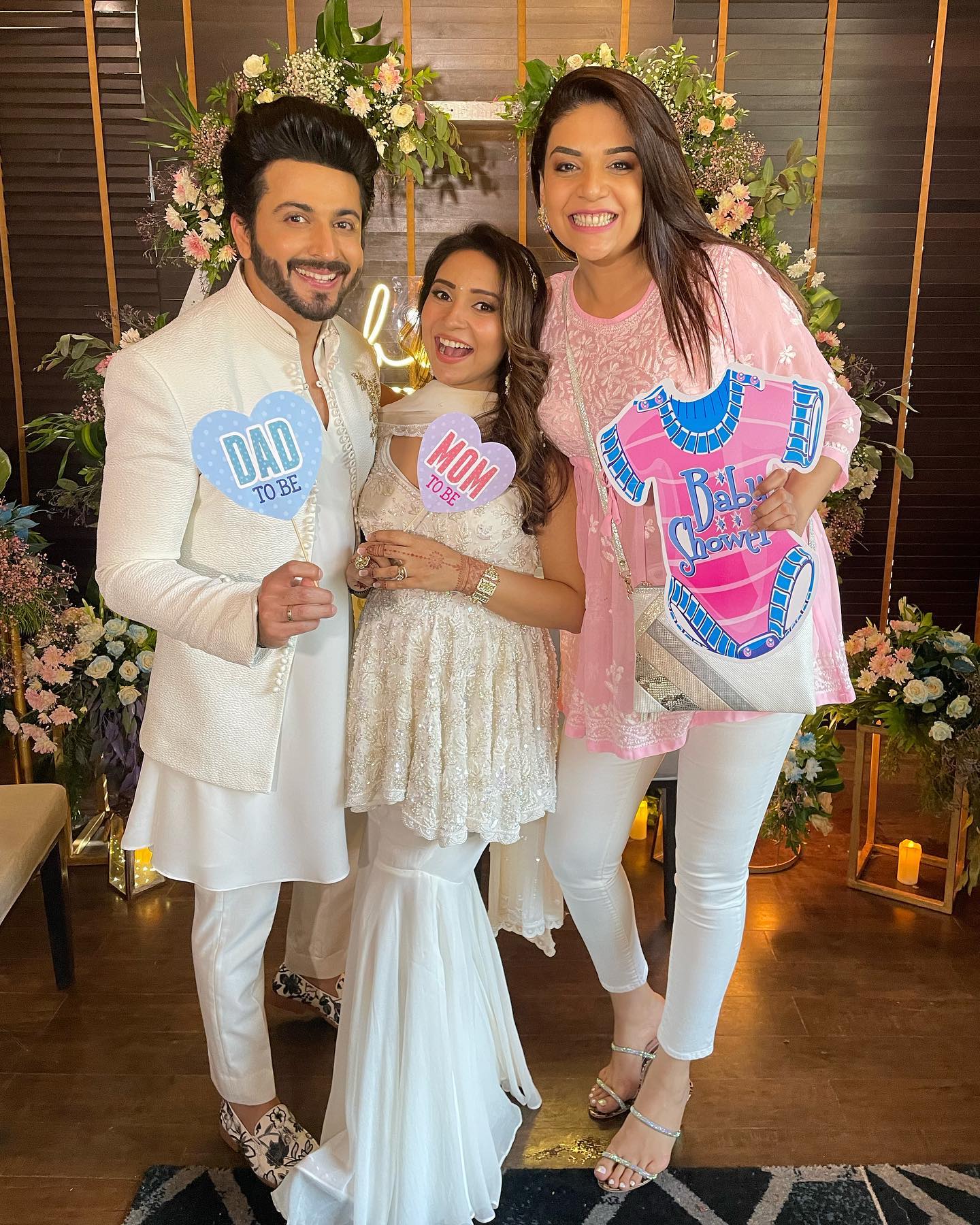 280944424 1159600868213082 2783210689976103841 n Dheeraj Dhoopar shares special glimpses of wife Vinny's baby shower, actor says goodbye to 'Kundali Bhagya' show