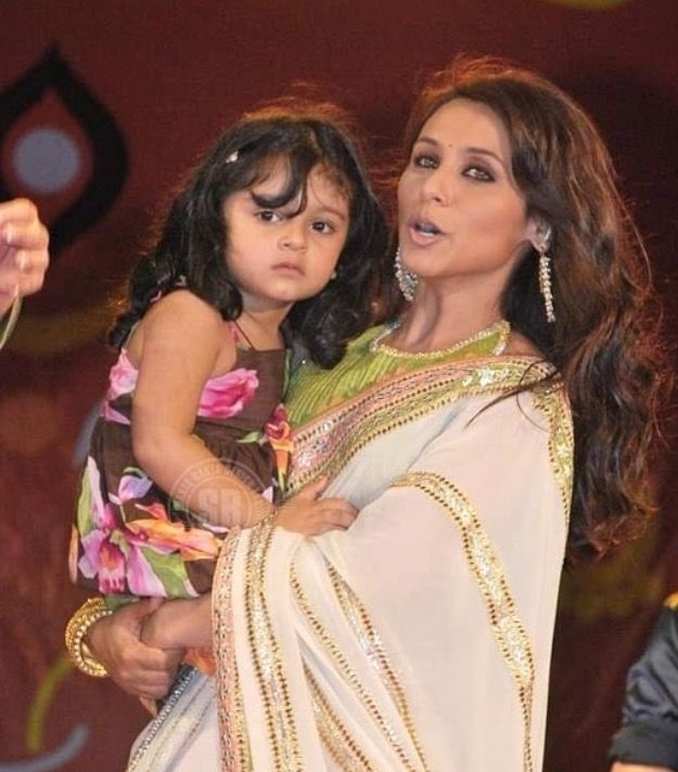 93539f650fa2d4f754dd85411caf10c1 Rani Mukherjee's daughter appeared in front of the camera for the first time, Adira Chopra won the hearts of fans with her cuteness