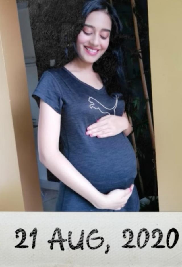 amrita rao4 Amrita Rao shared unseen glimpses of her pregnancy for the first time, photos went viral